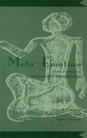 Meta-Emotion: How Families Communicate Emotionally book cover