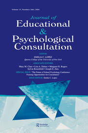The Future of School Psychology Conference: Framing Opportunties for Consultation: A Special Double Issue of the Journal of Educational and Psychological Consultation book cover