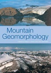 MOUNTAIN GEOMORPHOLOGY book cover