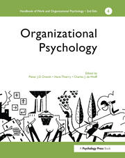 A Handbook of Work and Organizational Psychology: Volume 4: Organizational Psychology book cover