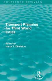 Transport Planning for Third World Cities (Routledge Revivals) book cover