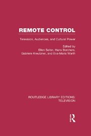 Remote Control: Television, Audiences, and Cultural Power book cover