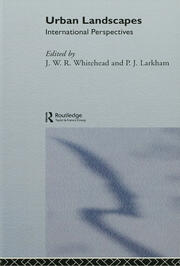 Urban Landscapes: International Perspectives book cover