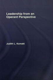Leadership from an Operant Perspective book cover