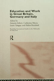 Education and Work in Great Britain, Germany and Italy book cover