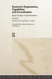 Economic Organization, Capabilities and Coordination book cover