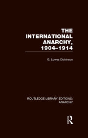 The International Anarchy (RLE Anarchy) book cover