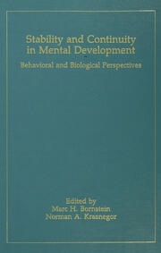 Stability and Continuity in Mental Development: Behavioral and Biological Perspectives book cover