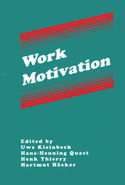 Work Motivation book cover