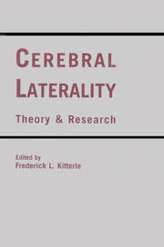 Cerebral Laterality: Theory and Research book cover
