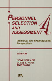 Personnel Selection and Assessment: Individual and Organizational Perspectives book cover