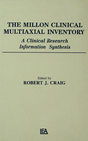 The Millon Clinical Multiaxial Inventory: A Clinical Research Information Synthesis book cover