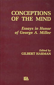 Conceptions of the Human Mind: Essays in Honor of George A. Miller book cover