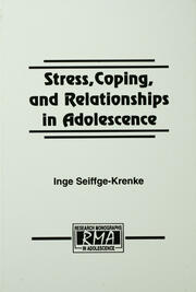 Stress, Coping, and Relationships in Adolescence book cover