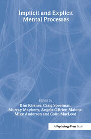 Implicit and Explicit Mental Processes book cover