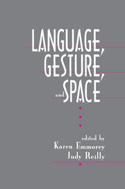 Language, Gesture, and Space book cover