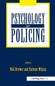 Psychology and Policing book cover