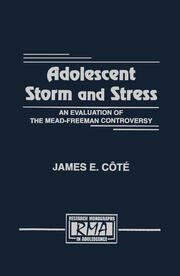 Adolescent Storm and Stress: An Evaluation of the Mead-freeman Controversy book cover