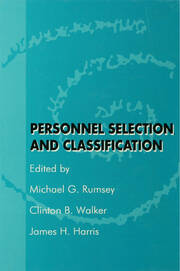 Personnel Selection and Classification book cover