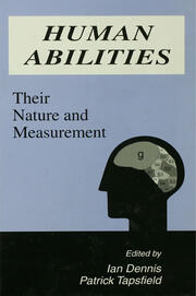 Human Abilities: Their Nature and Measurement book cover