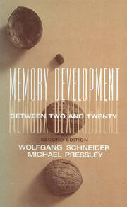 Memory Development Between Two and Twenty book cover