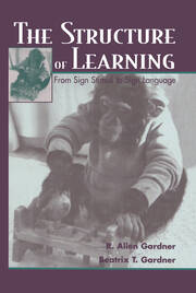 The Structure of Learning: From Sign Stimuli To Sign Language book cover