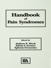 Handbook of Pain Syndromes: Biopsychosocial Perspectives book cover