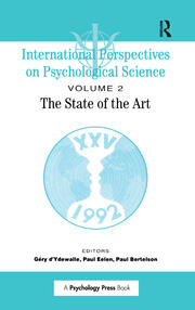 International Perspectives On Psychological Science, II: The State of the Art book cover
