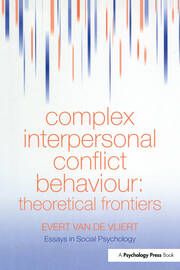 Complex Interpersonal Conflict Behaviour: Theoretical Frontiers book cover