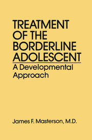 Treatment Of The Borderline Adolescent: A Developmental Approach book cover