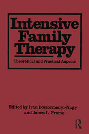 Intensive Family Therapy: Theoretical And Practical Aspects book cover