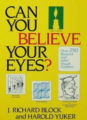 Can You Believe Your Eyes? book cover