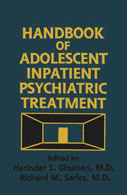 Handbook Of Adolescent Inpatient Psychiatric Treatment book cover