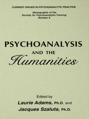 Psychoanalysis And The Humanities book cover