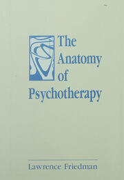 The Anatomy of Psychotherapy book cover