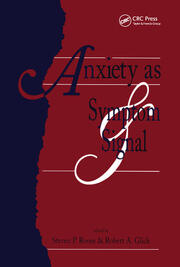 Anxiety as Symptom and Signal book cover
