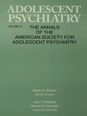 Adolescent Psychiatry, V. 24: Annals of the American Society for Adolescent Psychiatry book cover
