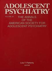 Adolescent Psychiatry, V. 29: The Annals of the American Society for Adolescent Psychiatry book cover