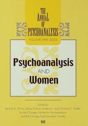 The Annual of Psychoanalysis, V. 32: Psychoanalysis and Women book cover