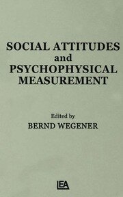 Social Attitudes and Psychophysical Measurement book cover