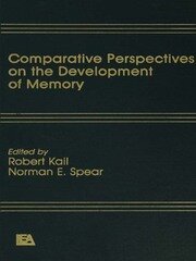 Comparative Perspectives on the Development of Memory book cover
