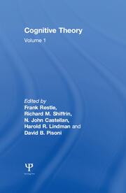 Cognitive Theory: Volume 1: Cognitive Theory book cover