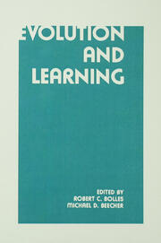 Evolution and Learning book cover