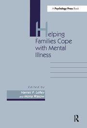 Helping Families Cope With Mental Illness book cover