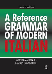 A Reference Grammar of Modern Italian book cover