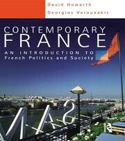 Contemporary France: An Introduction to French Politics and Society book cover
