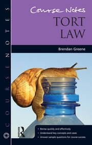 Course Notes: Tort Law book cover
