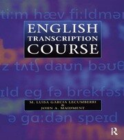English Transcription Course book cover