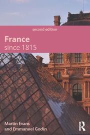 France Since 1815 book cover
