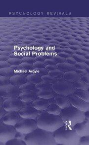 Psychology and Social Problems book cover
